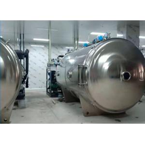 Electric Heating Vacuum Freeze Drying Machine 100kg/Batch