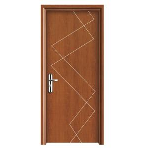 Quality Modern Design 2100*800*45mm WPC Hollow Door with Heat Insulation for Interior Use for sale