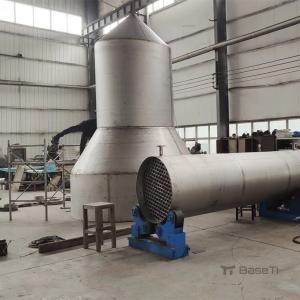 China Pure Titanium Reactor Titanium Coil Heat Exchanger Titanium Equipment Reaction Tower on sale