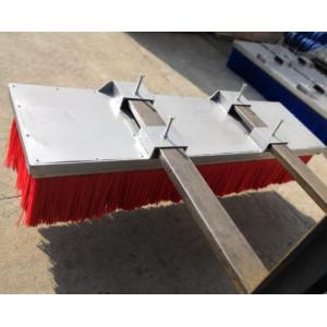China Easy Assembly 1.8m Standard Forklift Yard Brush For Street Cleaning on sale