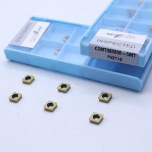 CCMT06 CCMT09 Positive CNC Turning Inserts with 5MT Semi-Finish Chipbreakers,