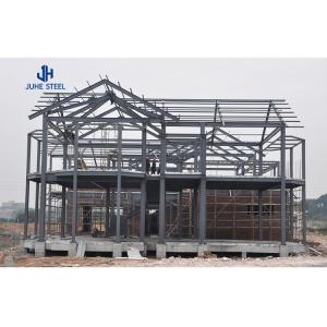 Customized Prefabricated Steel Structure Two Story Hotel Building Construction