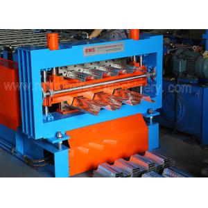 Shaft 95mm Thickness 0.8 0.9mm Steel Deck Roll Forming Machine