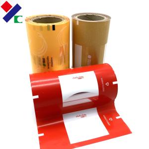 Tea Coffee Sachet Film Roll Packaging Foil Materials Easy Tear Notches