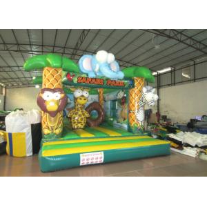 Quality Commercial Sarfari Como Inflatable Jump House 5 X 54m Safe Nontoxic Fire Resistance for sale