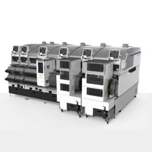 High Speed SMT Pick And Place Machine , Automatic Multi Nozzle SMT Mounting