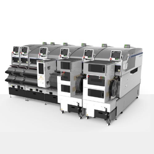 High Speed SMT Pick And Place Machine , Automatic Multi Nozzle SMT Mounting