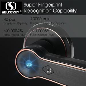 S1580 Smart Fingerprint Electronic Bedroom Door Lock