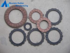 Shock Absorbing and Heat Rubber Based Friction Discs with Brake Band Lining