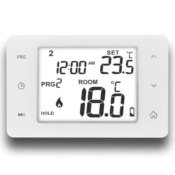 Buy Programmable Fireproof ABS Wired Heating Room Thermostat at wholesale prices