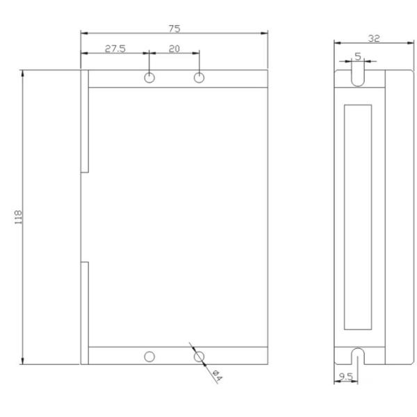 Junqi 2 Phase Stepper Driver M545D 24-50VDC 1.5-4.5A For 57mm/86mm Stepping Motor
