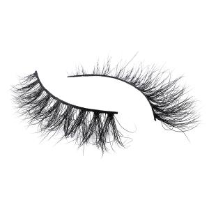 Flexible Fine Fiber 3d Faux Mink Lashes Vegan Friendly