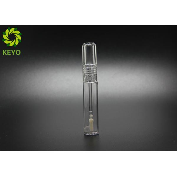 Buy Custom Luxury 10g Clear Lip Gloss Tube Lipstick Containers With Plastic Cap at wholesale prices