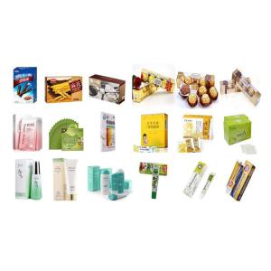 Fully Automatic Cartoning Machine 1.5Kw Food Cartoning Machine 20cartons/Min