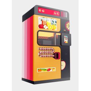 Fresh Orange Juice Vending Machine with Auto-Cleaning and Card Payment