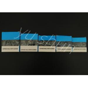 Asymmetric PP PE Plastic Plasterboard Wall Plugs Screws 50mm