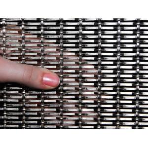 Decorative Stainless Steel Architectural Wire Mesh Crimped For Facade Cladding