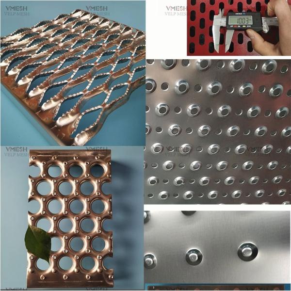 Galvanized Perforated Metal Mesh Panels for Anti-Slip Walkways