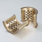 Metallic Self Lubricating Bronze Slip Effects | Oilless impregnated graphite