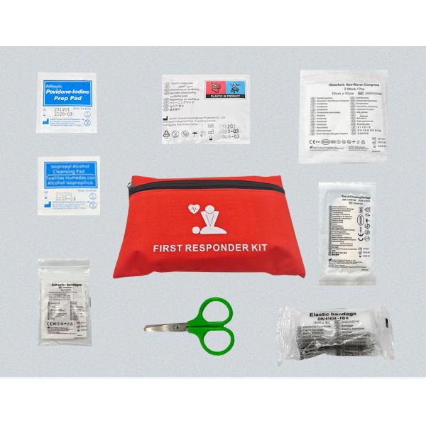 Portable First-aid Packet Outdoor Survival First Aid Kits Emergency Bag with Gauze Bandage Band Aid Camping Hiking Travelling