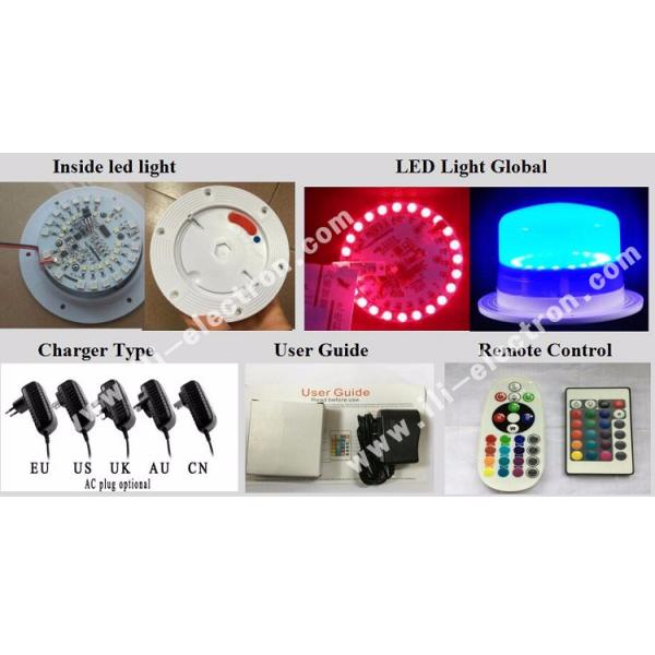 Illuminated led plastic lighting furniture set cocktail table