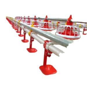 Customizable Nipple Drinker With Cup Poultry Chicken Nipple Cups Red