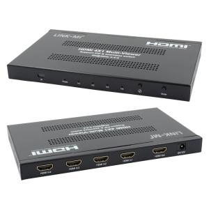 4k 4x1 HDMI Multi Viewer Video UHD Multiviewer Switching Seamless