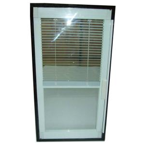 Mineral Magnetic Glass Partition Walls Hollow Glass Blinds 800mm Width