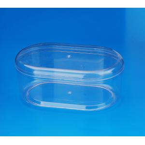Custom Clear Adjustable Plastic Food Packaging Boxes