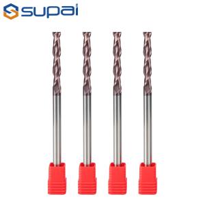 China Long Flute/Shank  Carbide End Mill For Steel Machining Fraises Plates Customized Sizes on sale