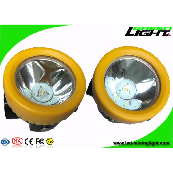 Underground Cordless Mining Lights 191g Lightweight 1000 Battery Cycles Miners Cap Lamp