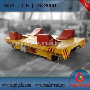Cable Reel Industrial Transfer Car , KPJ - 16T Motorised Coil Transportation Car