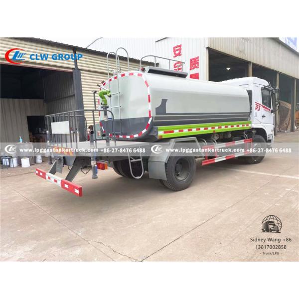 Dongfeng D3 10000L Water Bowser Truck For City Cleaning
