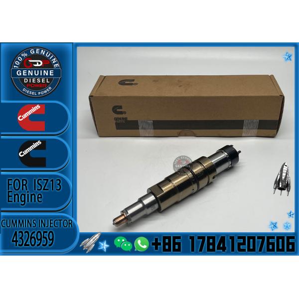 Original new Diesel Fuel Injector 4955080 2872544 For Cummin ISZ13 QSZ13 Engine Parts 4326959