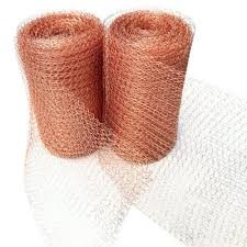 Purity 99.98% 4mm X 5mm Copper Wire Mesh Strong Enough For Filtering 100mm Or 127mm