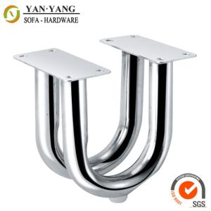 Quality 10cm high durable hot sale sofa legs stainless steel furniture sofa legs SL-131 for sale