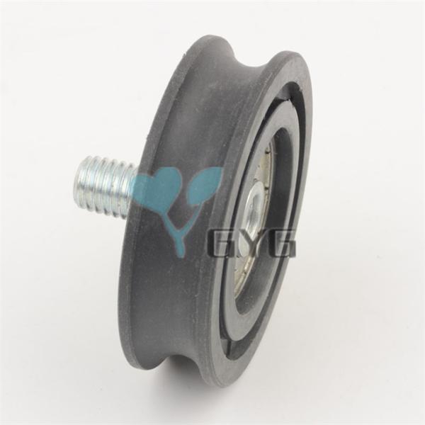 Nylon Wheel Elevator Spare Parts Hall Door Hanging Wheel 56*15*6202