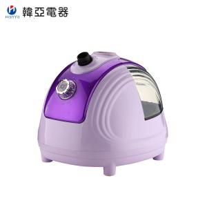 Portable Handheld Clothes Steamer , Mini Purple Upright Clothes Steamer