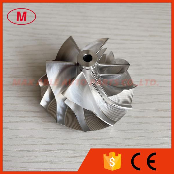 GT15-25 47.00/61.98mm 6+6 blades Turbo milling/aluminum 2618/billet compressor wheel