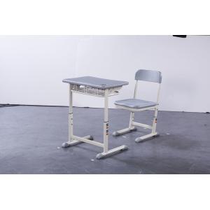 K11 Modern Single Student Table And Chair Set With Groove HDPE Material