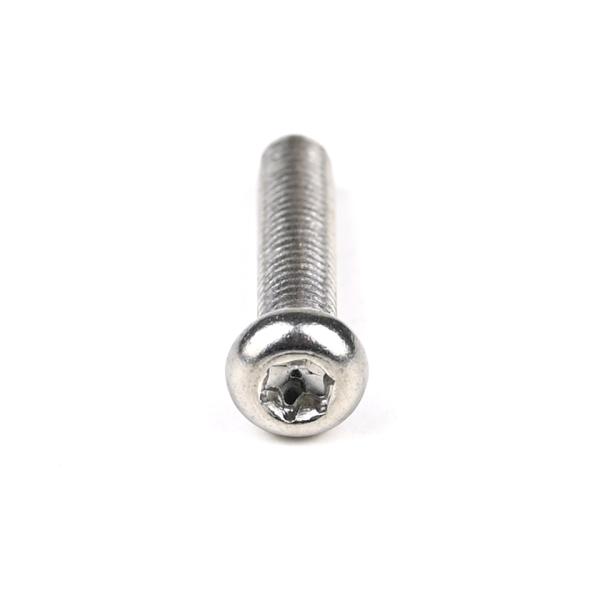SUS304 Thread Cutting Pan Head Torx M5 X 20mm Machine Screws for Shelving ZINC Finish