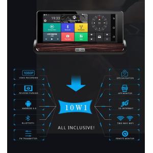 Full HD 1080P Rearview Mirror Wifi 3G Car DVR with GPS Navigation 7" Android