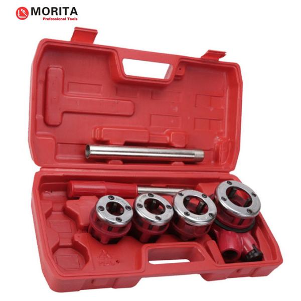 Ratchet pipe threading tools kit 1/2"-1-1/4" malleable cast iron for threading