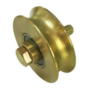 Q235 metal V Groove Sliding Gate Wheel With Bolt