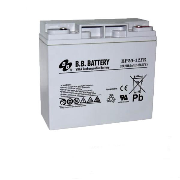 B. B. Battery BP Series BP20-12FR 12V 20ah VRLA Lead-Acid Rechargeable Battery