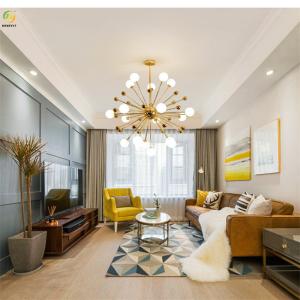 China Metals Art Electrophoretic G4 Glass Pendant Light AC85 - 265V on sale