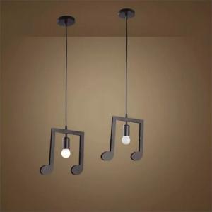 Nordic Pendant Lamp Z Words Music For Indoor Lighting Bar Bedroom kitchen
