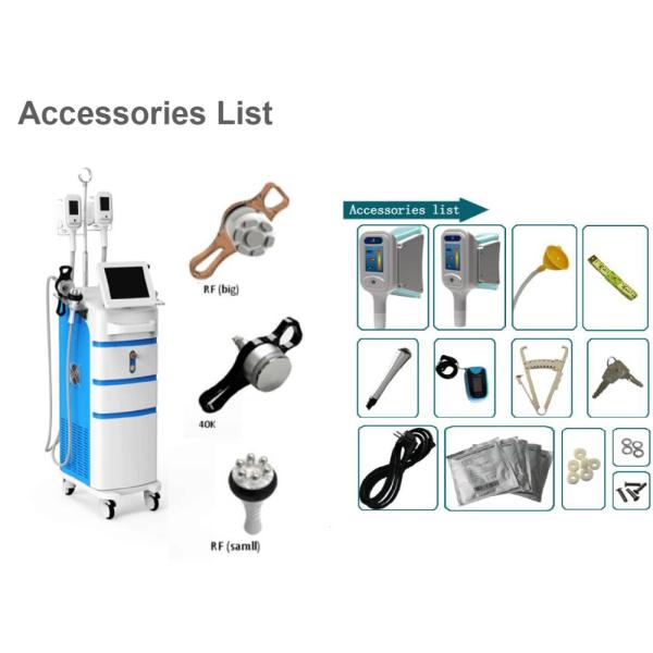 Cryo handles cool tech fat freezing weight loss vacuum machine