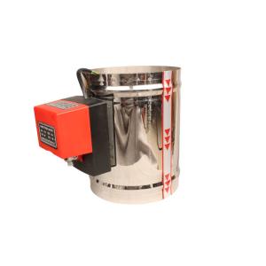 Electronic Duct Zone Dampers Hvac Automatic Gasketed Adjustable Ductwork