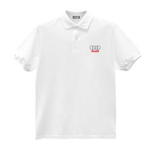 100% Polyester Quick Dry POLO T Shirts With Plain Blank V - Neck Screen Printing